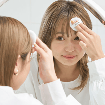 【Plus eau】日本  瀏海用吸油粉餅2